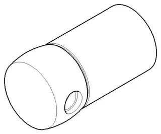Dornbracht Halter für Papierrollenhalter ET 081792506 38 x 39 x 70 mm Chrom