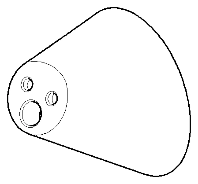Dornbracht Halter für Leuchte ERSATZTEILE 081794505 45 x 55 x 45 mm Chrom
