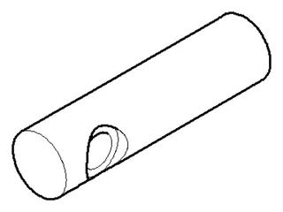 Dornbracht Halter für Handtuchring ERSATZTEILE 081797568 D 13 x 50 mm Chrom