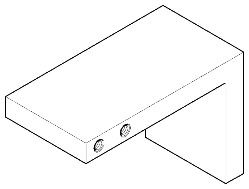 Dornbracht Halter ET 081798500 45 x 60 x 90 mm Chrom