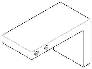 Dornbracht Halter ET 081798500 45 x 60 x 90 mm Chrom