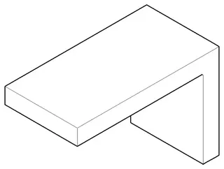 Dornbracht Halter für Badetuchhalter ERSATZTEILE 081798501 45 x 60 x 90 mm Chrom