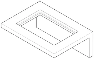 Dornbracht Halter für Seifenschale und Container ET 081798504 150 x 60 x 110 mm Chrom