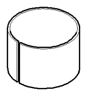 Dornbracht Hülse für Duschgarnitur Rohr ERSATZTEILE 081840520 D 21,50 x 0,75 mm