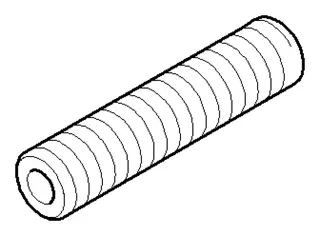 Dornbracht Rohr ERSATZTEILE 081850586 D 10 x 45 mm