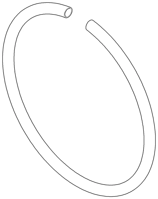 Dornbracht Halter ERSATZTEILE 081880503 D 185 x 10 mm Chrom