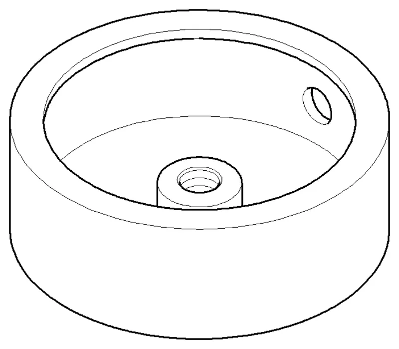 Dornbracht Halter ERSATZTEILE 082730504 D 85 x 31 mm Platin gebürstet