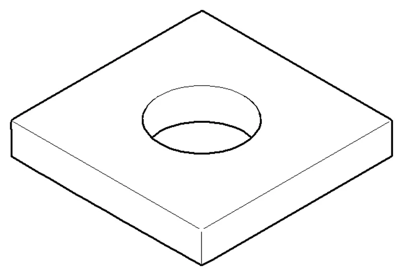 Dornbracht Rosette ERSATZTEILE 082797505 55 x 55 x 9 mm Chrom