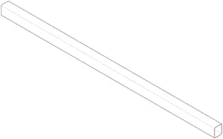 Dornbracht Halter ERSATZTEILE 082822512 25 x 20 x 556 mm Chrom
