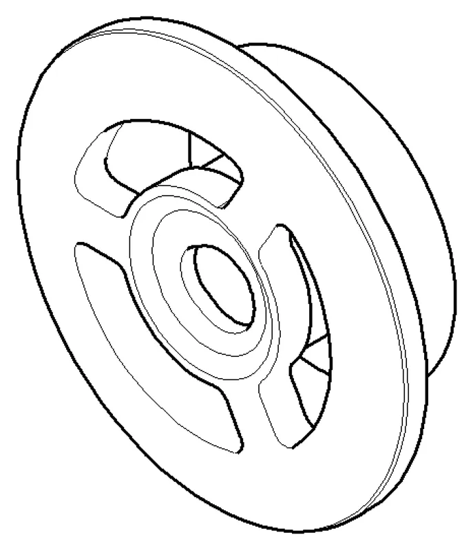 Dornbracht Rosette für Überlauf ERSATZTEILE 091101107 Chrom
