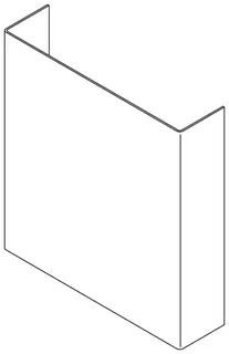Dornbracht Abdeckung ERSATZTEILE 091101117 Edelstahl