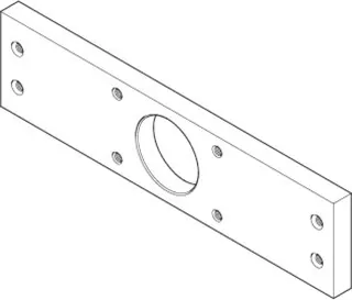 Dornbracht WaterBar Halteplatte ERSATZTEILE 091102137 150 x 37 x 8 mm