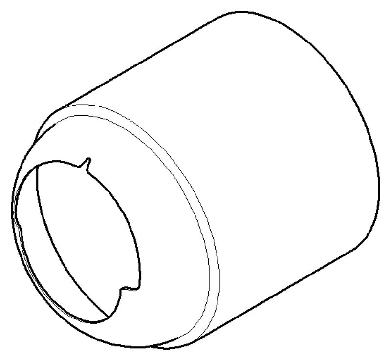 Dornbracht Haube ERSATZTEILE 091102252 D 50 x 58 mm Chrom
