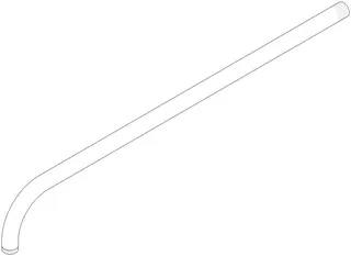 Dornbracht Anschluss 1/2" ERSATZTEILE 091103019 D 21 x 600 mm Chrom