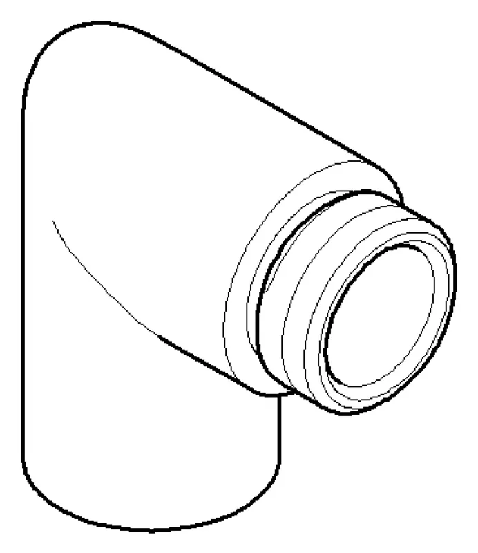 Dornbracht Anschluss ERSATZTEILE 091103020 D 25,6 x 45 mm Chrom