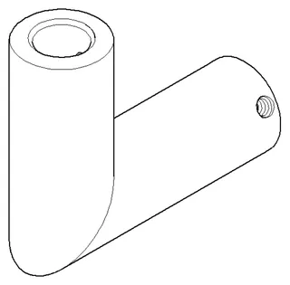Dornbracht Anschluss für Duschstele ERSATZTEILE 091103038 Chrom