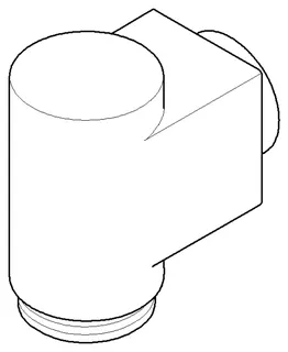 Dornbracht Anschluss ERSATZTEILE 091103053 D 37,2 x 47,5 mm Chrom