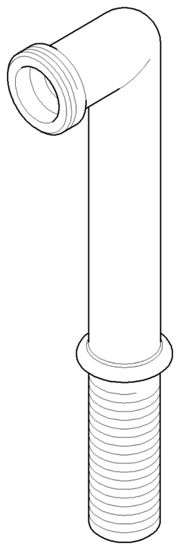 Dornbracht Anschluss ERSATZTEILE 091104011 45 x 183,1 x 28 mm Chrom