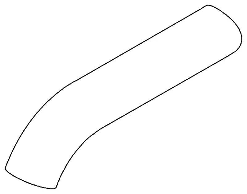 Dornbracht Auslauf ERSATZTEILE 09110608410 125 x 38 x 23 mm Chrom