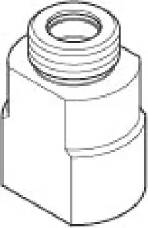 Dornbracht Anschluss ERSATZTEILE 09111005510 19 x 35 x 26 mm