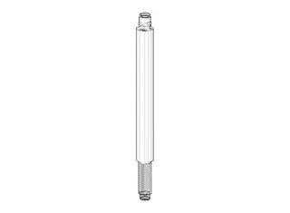 Dornbracht Anschluss ERSATZTEILE 091110071 D 35 x 386 mm Platin gebürstet