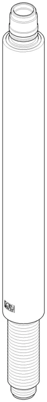Dornbracht Anschluss ERSATZTEILE 09111007110 D 35 x 386 mm Chrom
