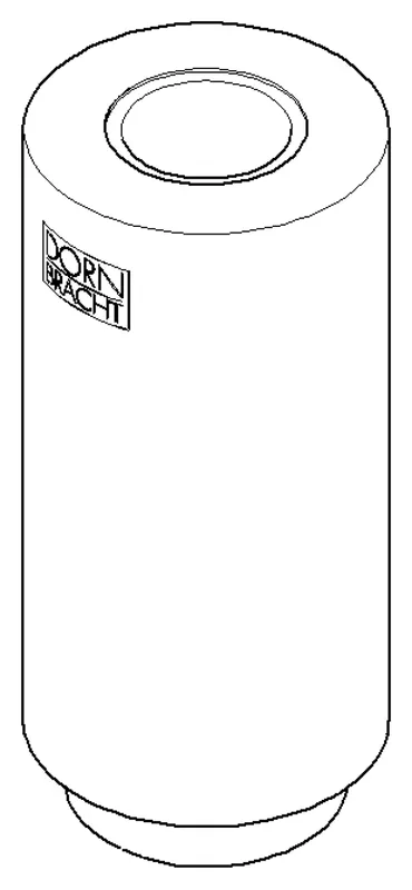 Dornbracht Anschluss ERSATZTEILE 09111008810 D 35 x 79 mm Chrom
