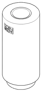 Dornbracht Anschluss ERSATZTEILE 09111008810 D 35 x 79 mm Chrom