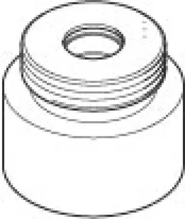 Dornbracht Anschluss ERSATZTEILE 091110093 D 30 x 25 mm