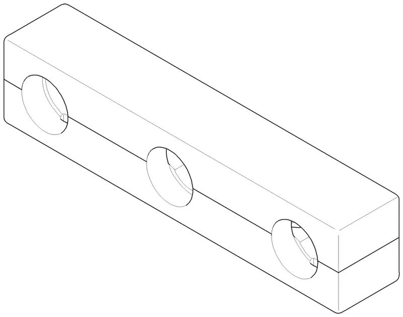 Dornbracht Zubehör für Waschtisch Wand ERSATZTEILE 091111043 280 x 65 x 51 mm