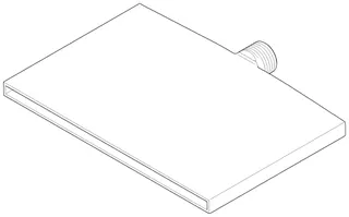 Dornbracht Auslauf ERSATZTEILE 091178002 180 x 127 x 21 mm Chrom