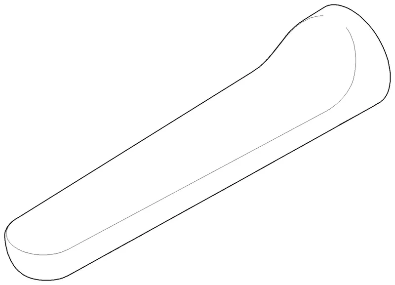 Dornbracht Auslauf ERSATZTEILE 091190004 D 52 x 225 mm Chrom