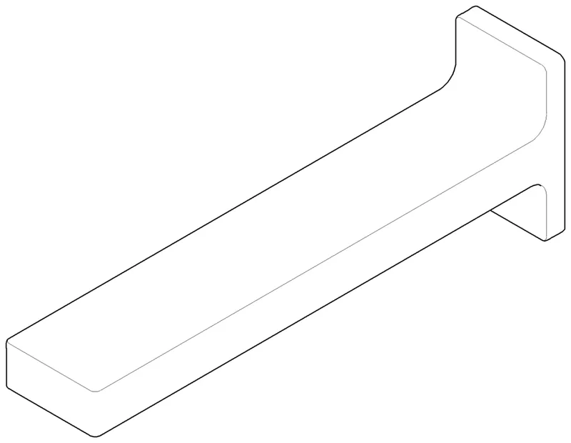 Dornbracht Auslauf ERSATZTEILE 091196001 47 x 78 x 239 mm Chrom