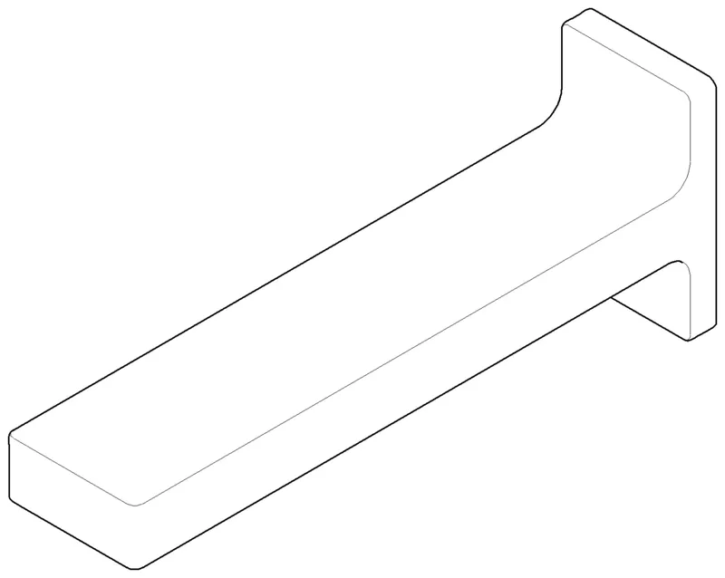 Dornbracht Auslauf ERSATZTEILE 091196002 47 x 78 x 209 mm Chrom