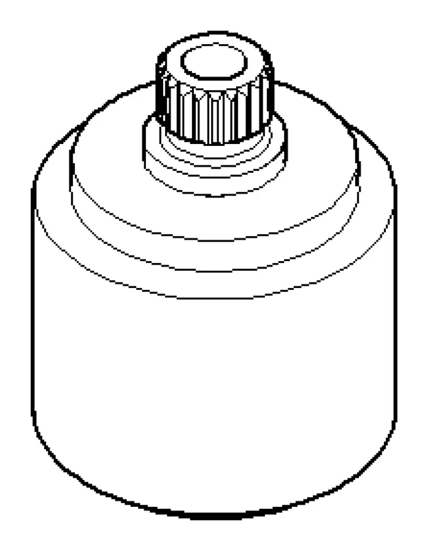 Dornbracht Rastbuchsenaufnahme ERSATZTEILE 091212041 D 24 x 30,2 mm Chrom