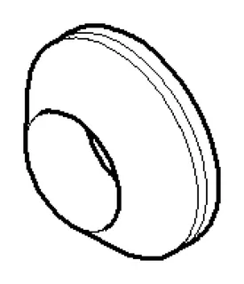 Dornbracht Dichtung ERSATZTEILE 091403006 D 21,0 x D 12,1 x 7,5 mm