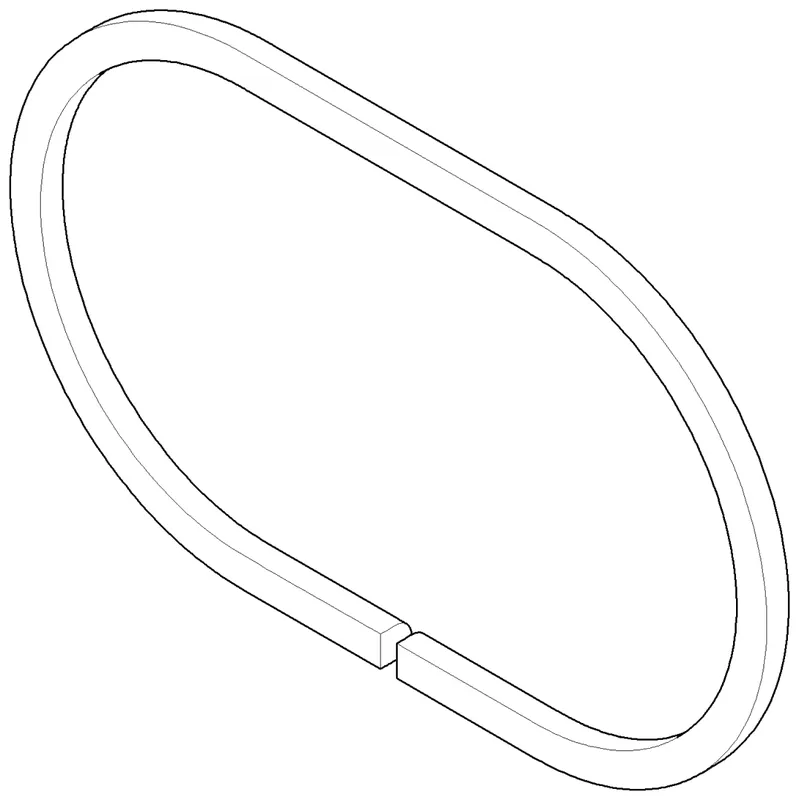 Dornbracht Dichtung selbstklebend ERSATZTEILE 091403009 9 x 10 x 600 mm