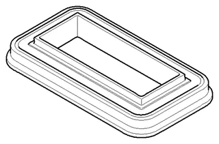 Dornbracht Dichtung ERSATZTEILE 091403106 70 x 39 x 9,70 mm