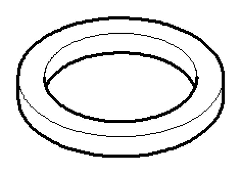 Dornbracht Dichtung NBR 70 ERSATZTEILE 091405001 25,9 x 19,0 x 3,1 mm
