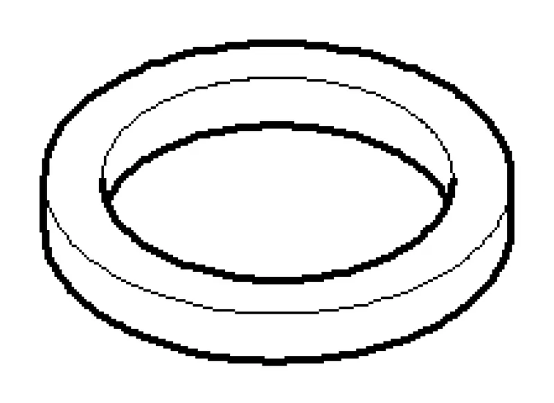 Dornbracht Dichtung EPDM 70 ERSATZTEILE 091405008 24,0 x 18,0 x 3,0 mm