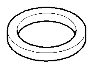 Dornbracht Dichtung EPDM 70 ERSATZTEILE 091405008 24,0 x 18,0 x 3,0 mm
