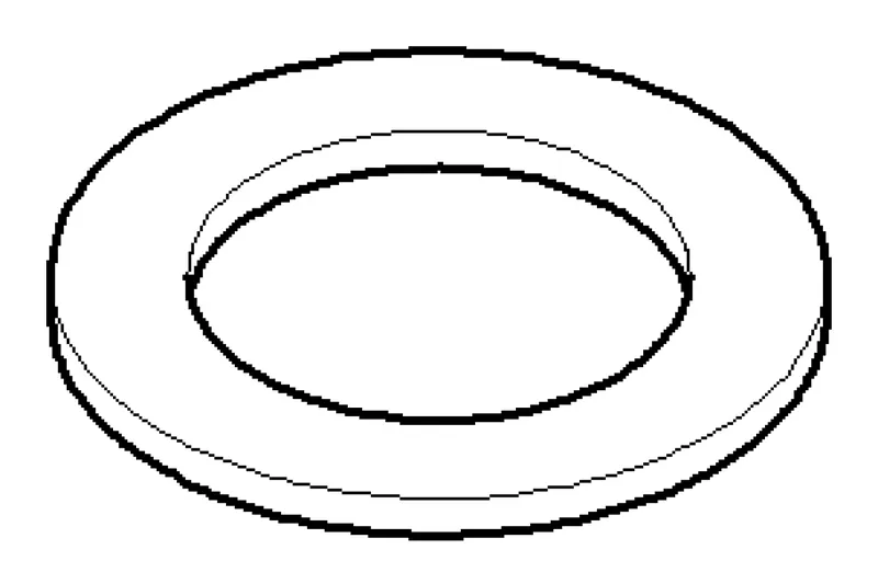 Dornbracht Dichtung NBR 70 ERSATZTEILE 091405009 34,0 x 22,0 x 2,0 mm