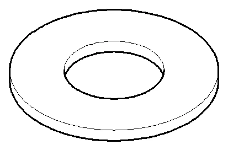 Dornbracht Dichtung NBR 70 ERSATZTEILE 091405012 48,0 x 23,0 x 3,0 mm