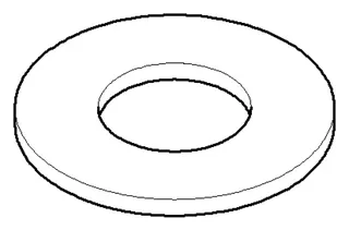 Dornbracht Dichtung NBR 70 ERSATZTEILE 091405012 48,0 x 23,0 x 3,0 mm