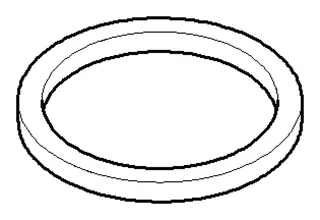 Dornbracht Dichtung NBR 70 ERSATZTEILE 091405027 35,5 x 29,5 x 3,0 mm