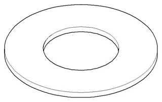 Dornbracht Dichtung EPDM 70 ERSATZTEILE 091405059 75 x 37 x 3 mm