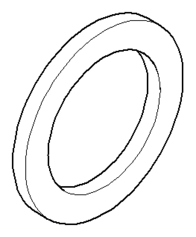 Dornbracht Dichtung ERSATZTEILE 091405060 38 x 27 x 3 mm