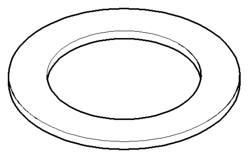 Dornbracht Dichtung für Druckverschluss ERSATZTEILE 091405061 63 mm