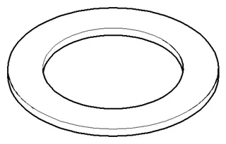Dornbracht Dichtung für Druckverschluss ERSATZTEILE 091405061 63 mm