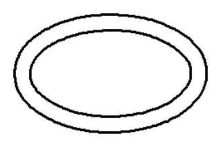 Dornbracht O-Ring ERSATZTEILE 091410044 24,6 x 2,4 mm